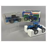 Ertl Ford and New Holland Versatile Tractors