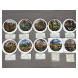 A Collection Ten Danbury Mint Farming Heartland