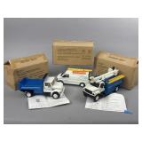 A Trio of Consumers Energy Utility Model Trucks