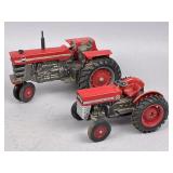 A Pair of Massey Ferguson 1130 135 Model Tractors