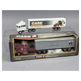 ERTL Diecast 1/43 Scale Case Peterbilt Semi Truck