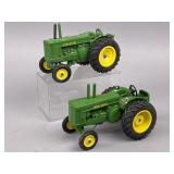 A Pair of ERTL John Deere AR Model Toy Tractors