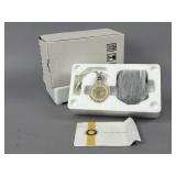 The Franklin Mint Gold-Toned Pocket Watch Display