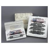 A Pair Thorne Village Patriotic Model Train