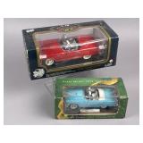 A Pair Boxed Die-Cast 1955 Ford Thunderbird Models