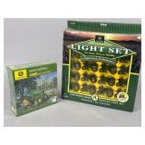 John Deere Model A Light Set and Puzzle