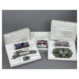 Three Hawthorne Village Spirit America Model Train