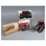 Collection of 5 Ertl Case IH Diecast Toy Tractors