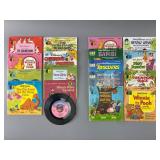 Walt Disney Read-Along Books with Records