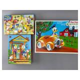 Three Disney-Themed Jigsaw Puzzles