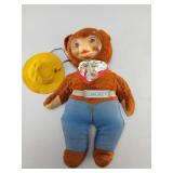 Vintage 1950s Ideal Smokey Bear Plush Doll