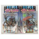 Neuro Ectoplasm and Clown Spider Spawn Figures
