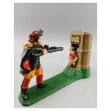 William Tell Shooting Mechanical Cast Iron Bank