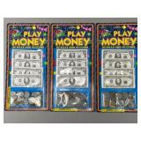 Three Packs of Play Money