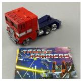 Transformers G1 Optimus Prime Truck with Pamphlet
