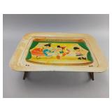 Vintage Disney Pinocchio Metal Lap Tray