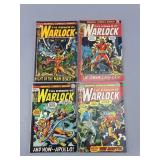 Four Marvel Comics The Power of Warlock