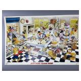 Disney Mickey Mouse Chocolate Factory Poster