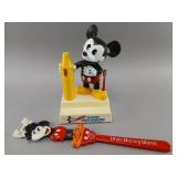 Mickey Mouse Talking Toothbrush and Back Scratcher