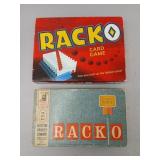 Two Rack-O Card Games