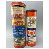 Two Vintage Block City and Tinkertoy Building Sets