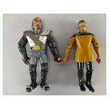 Two Star Trek Action Figures by Playmates