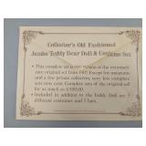 Merrimack 1984 Jumbo Teddy Bear Paper Doll Set