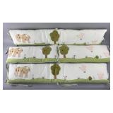 Brandee Danielle Crib Bumper with Animal Appliquï¿½s