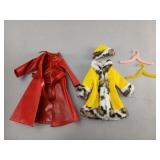Barbie Mattel Coats with Faux Fur Accents