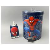 Spider-Man Lotion Pump and Trash Can Set
