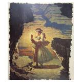 Norman Rockwell Tom Sawyer 1971 Collotype