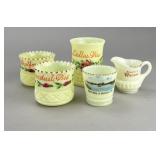 Wisconsin 5 Historic Uranium Glass