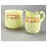 Climax MI Historic Souvenir Uranium Glass