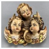 Italian Carved & Painted Putti Group