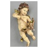 Italian Carved & Painted Cupid