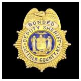Suffolk County New York Deputy Sheriff Badge