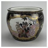 Chinese Satsuma Style Fishbowl or Jardiniere