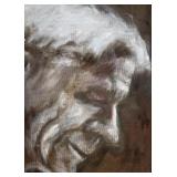 Painting of the Peace Activist Willard Uphaus