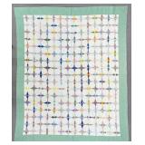 American Periwinkle or Snowball Quilt 1930s