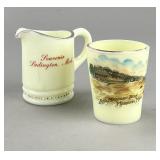 Ludington & Muskegon MI 2 Historic Uranium Glass