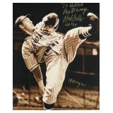 Bob Feller Baseball Legend Autographed Photo