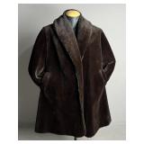 1950s Ladies Faux Mouton Float Jacket L-XL