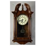 Sligh Walnut Pendulum Wall Clock