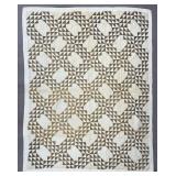 American Ocean Waves Quilt 20th C.