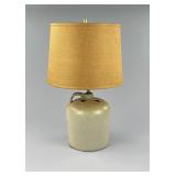 American Stoneware Crock Jug Lamp