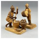 2 Post-Colonial West African Figural Carvings