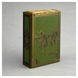 Art Deco Matchbox Holder w Polo Players