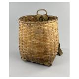 Early Split White Oak Trappers Basket
