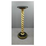 Italian Marble and Parcel Gilt Pedestal