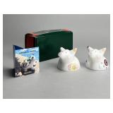 R. Benedikt (Austrian b. 1939) Piggy Salt & Pepper